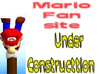 Mario Fan Site - Under Construction